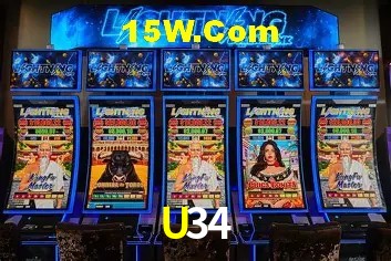 U34: Jogos de Caça-Níqueis-Altas Recompensas, Roleta-Velocidade, Blackjack-Desafios Máximos